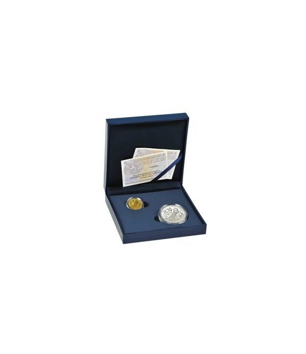 Monedas 2013 Miguel de Cervantes. Completa oro y plata.