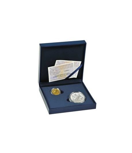 Monedas 2013 Miguel de Cervantes. Completa oro y plata.