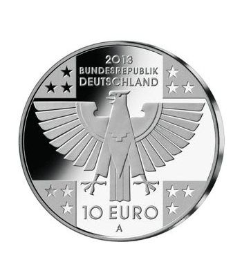 moneda Alemania 10 Euros 2013 A. Cruz Roja.