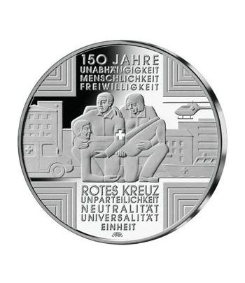 moneda Alemania 10 Euros 2013 A. Cruz Roja.  - 1