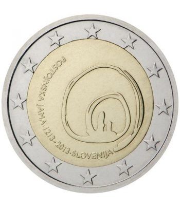 moneda conmemorativa 2 euros Eslovenia 2013.