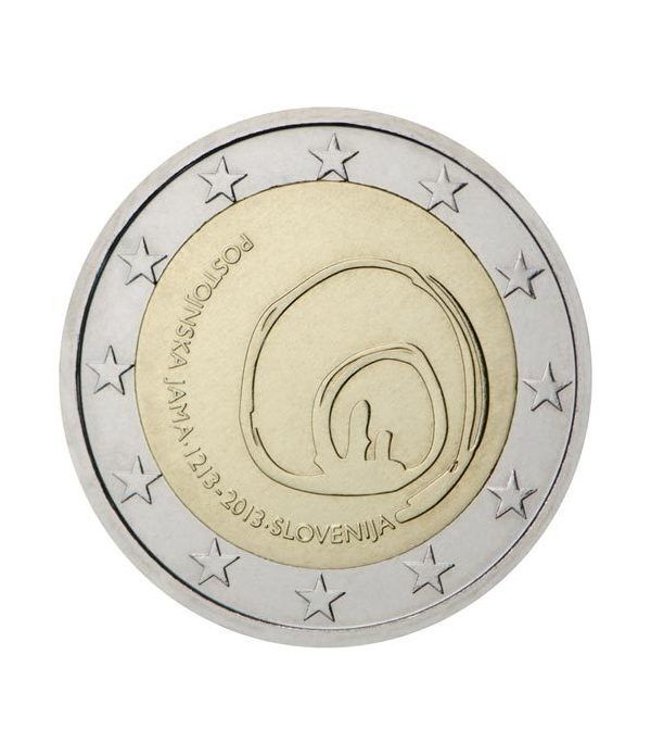 moneda conmemorativa 2 euros Eslovenia 2013.  - 2