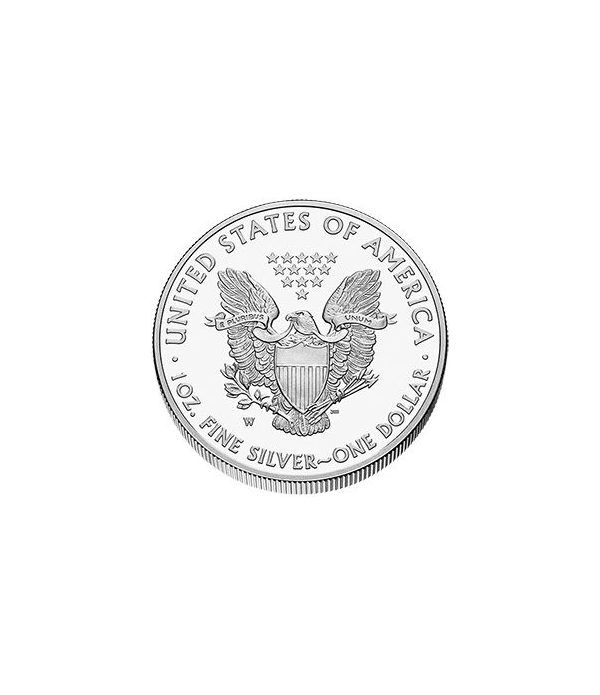 Moneda onza de plata 1$ Estados Unidos Liberty 2013 Proof.  - 2