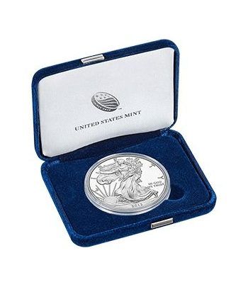 Moneda onza de plata 1$ Estados Unidos Liberty 2013 Proof.