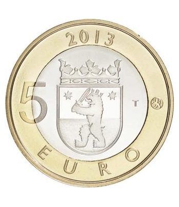 moneda Finlandia 5 Euros 2013 Sakatunka.