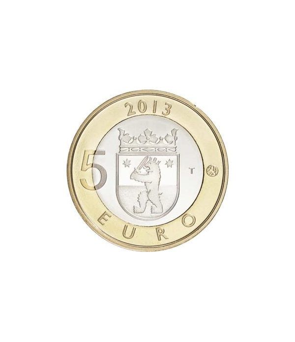 moneda Finlandia 5 Euros 2013 Sakatunka.  - 1