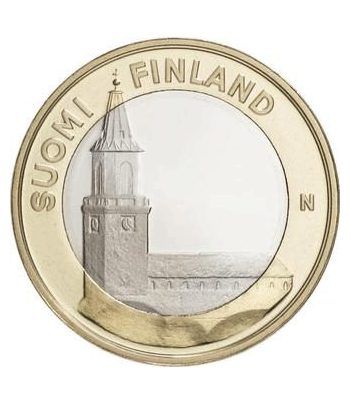 moneda Finlandia 5 Euros 2013 Finlandia Genuina.