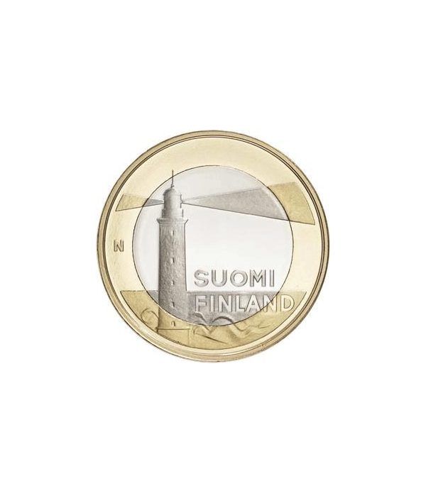 moneda Finlandia 5 Euros 2013 Faro de Salstar.  - 2