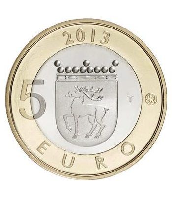 moneda Finlandia 5 Euros 2013 Faro de Salstar.