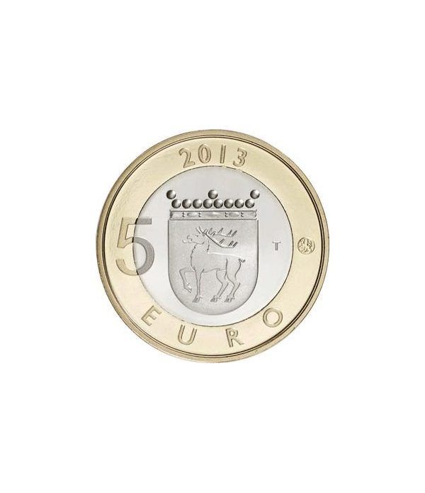moneda Finlandia 5 Euros 2013 Faro de Salstar.  - 1