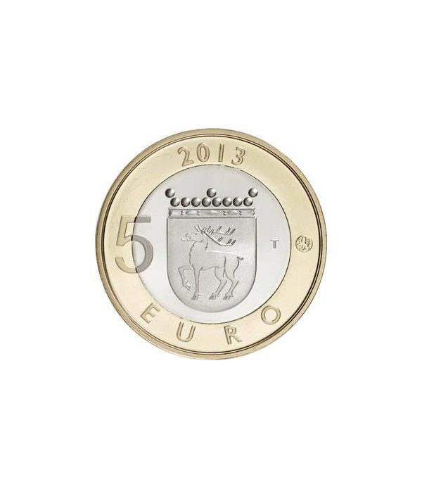 moneda Finlandia 5 Euros 2013 Faro de Salstar.