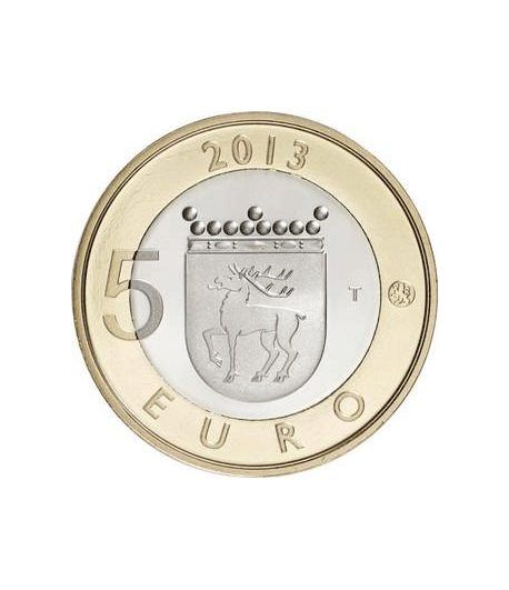 moneda Finlandia 5 Euros 2013 Faro de Salstar.