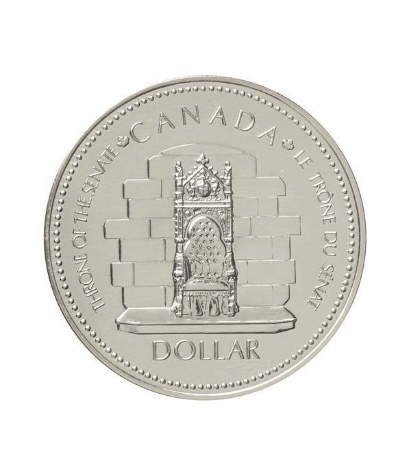 Canada 1$ 1977 Jubileo 1952-1977. Plata  - 4