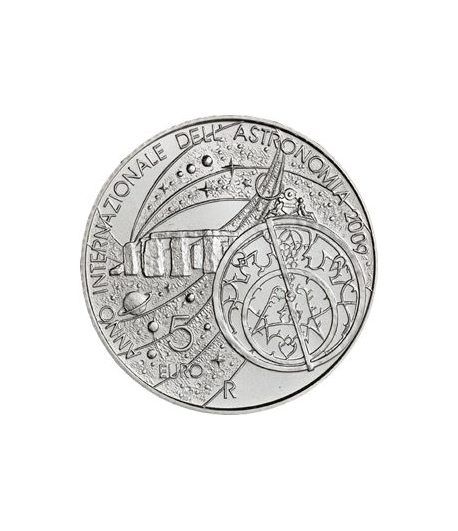 San Marino 5 Euros 2009. Astronomía. Plata.