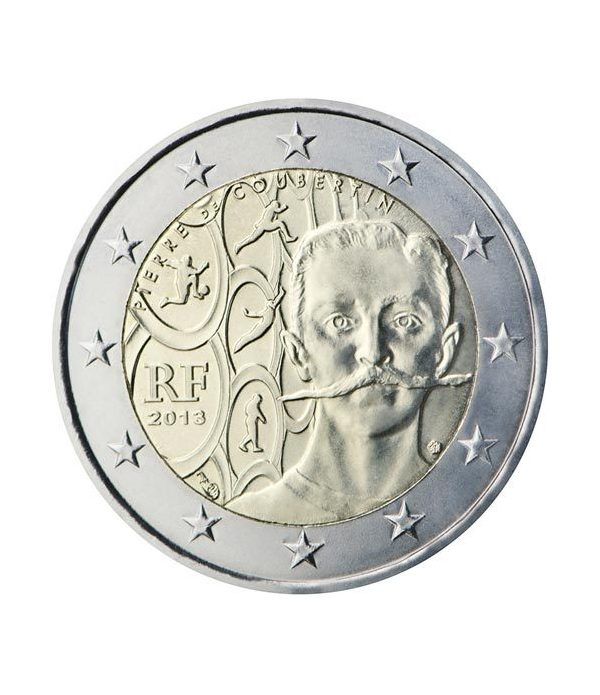 moneda conmemorativa 2 euros Francia 2013.  - 2
