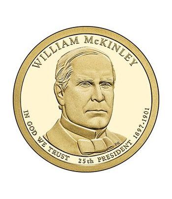 E.E.U.U. 1$ (2013) 25º Presidencial William McKinley (2cecas)