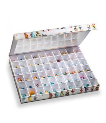 LEUCHTTURM Caja coleccionismo Surprise 60 figuras pequeñas