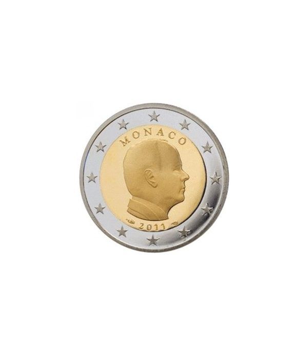 monedas euro serie Monaco 2011 (moneda de 2 euros)  - 2