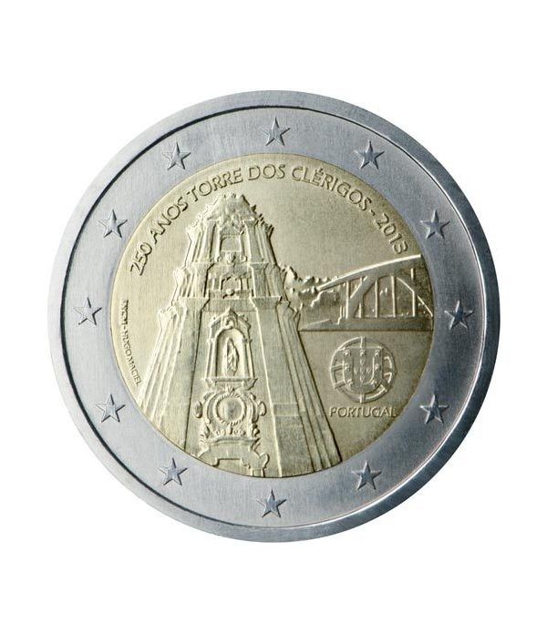 moneda conmemorativa 2 euros Portugal 2013.