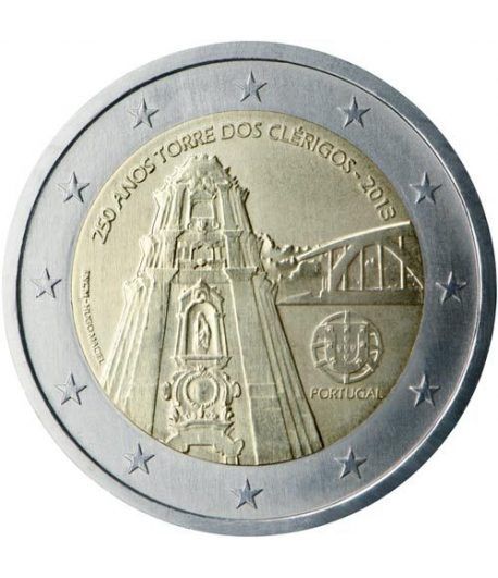 moneda conmemorativa 2 euros Portugal 2013.