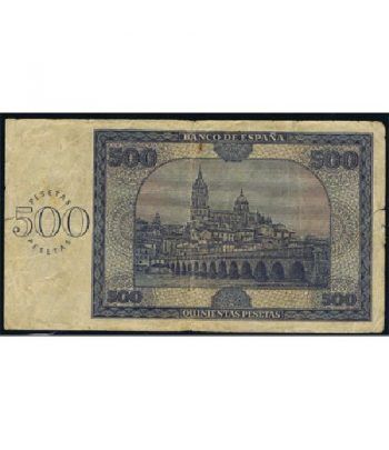 (1936/11/21) Burgos. 500 Pesetas. MBC. Serie B776438.