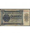 (1936/11/21) Burgos. 500 Pesetas. MBC. Serie B776438.