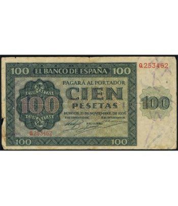 (1936/11/21) Burgos. 100 Pesetas. MBC-.