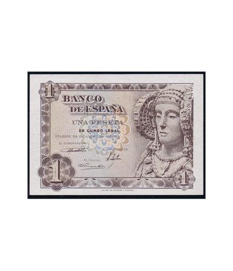 (1948/06/19) Madrid. 1 Peseta. SC. Sin Serie. 01489298.