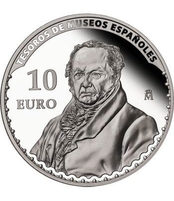 Moneda 2013 Tesoros Españoles. Vicente López. 10 euros. Plata.