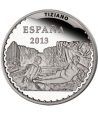 Moneda 2013 Tesoros Españoles. Tiziano. 10 euros. Plata.