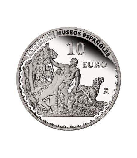Moneda 2013 Tesoros Españoles. Tiziano. 10 euros. Plata.