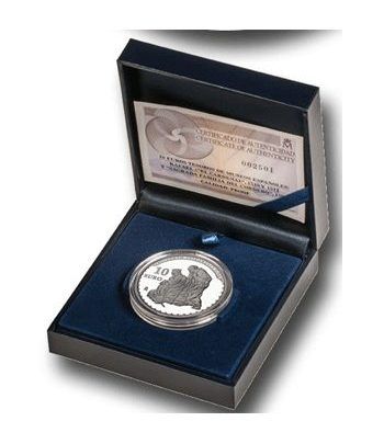 Moneda 2013 Tesoros Españoles. Rafael. 10 euros. Plata.