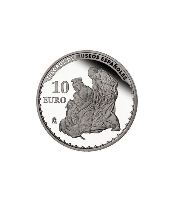Moneda 2013 Tesoros Españoles. Rafael. 10 euros. Plata.