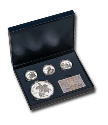 Monedas 2013 Tesoros Españoles. Estuche Plata.
