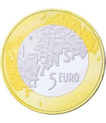 moneda Finlandia 5 Euros 2006 (Presidencia Consejo U.E.).
