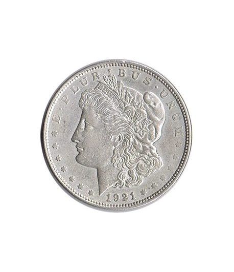 Moneda de plata 1$ Estados Unidos Morgan 1921. MBC