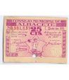 (1937/11/08) 25 cts. Consejo Municipal de Albacete. Perforado.