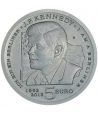 San Marino 5 Euros 2013. John Fitzgerald Kennedy. Plata. Proof.