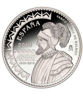 Monedas 2013 500 Anº Descubrimiento Pacifico Completa oro plata