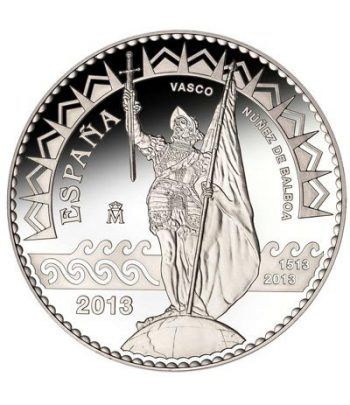 Monedas 2013 500 Anº Descubrimiento Pacifico Completa oro plata