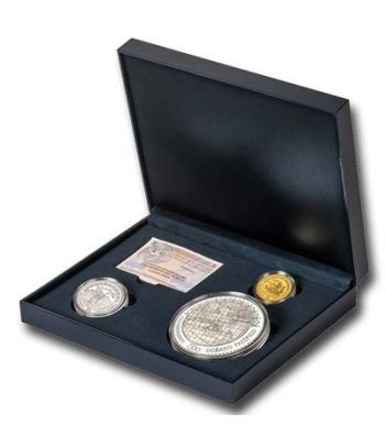 Monedas 2013 500 Anº Descubrimiento Pacifico Completa oro plata