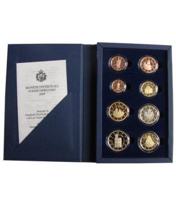 Cartera oficial euroset San Marino 2009 Proof