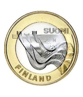 moneda Finlandia 5 Euros 2013 Carelia.