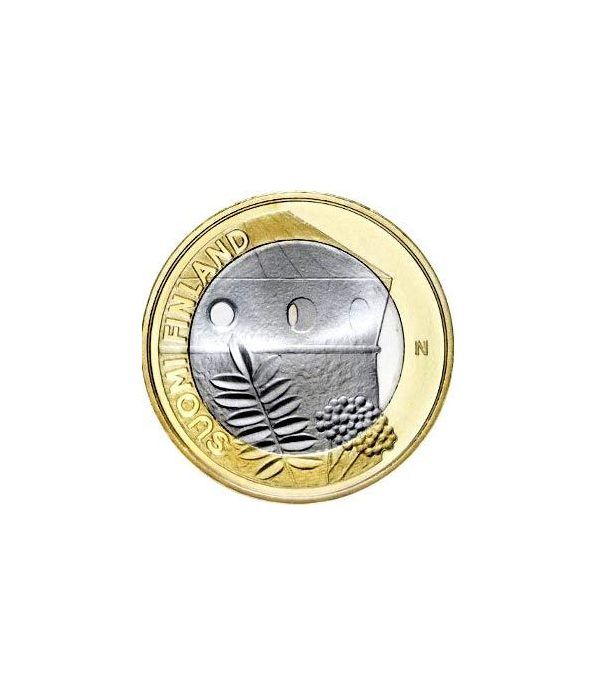 moneda Finlandia 5 Euros 2013 Savonia.  - 2