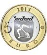 moneda Finlandia 5 Euros 2013 Savonia.