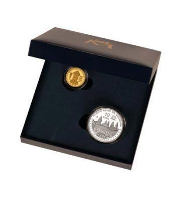 Monedas 2013 Milenio Reino de Granada. Completa oro y plata.