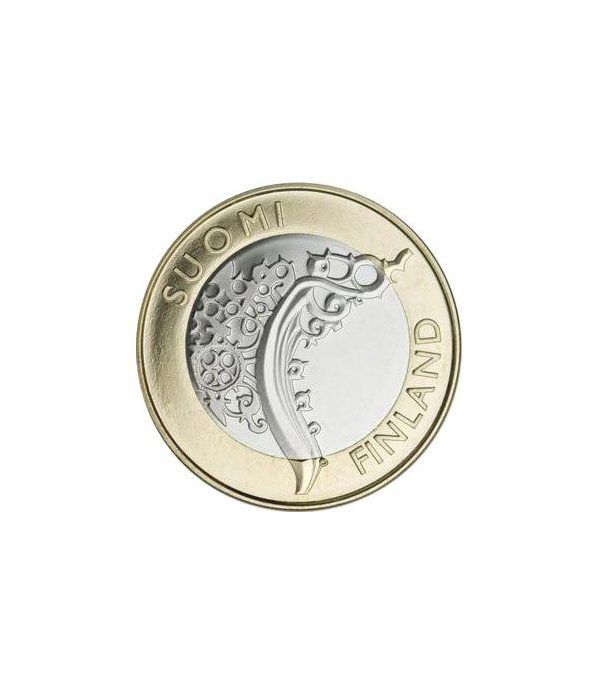 moneda Finlandia 5 Euros 2010 (1ª) Cartera proof  - 2