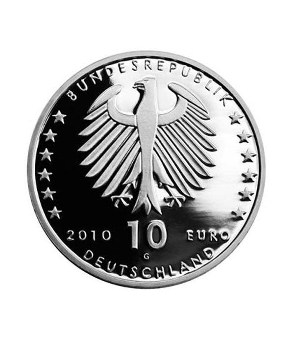 moneda Alemania 10 Euros 2010 G. Konrad Zuse. Proof.  - 2