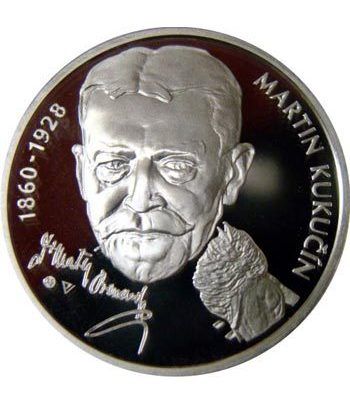 moneda Eslovaquia 10 Euros 2010 Martin Kukucin