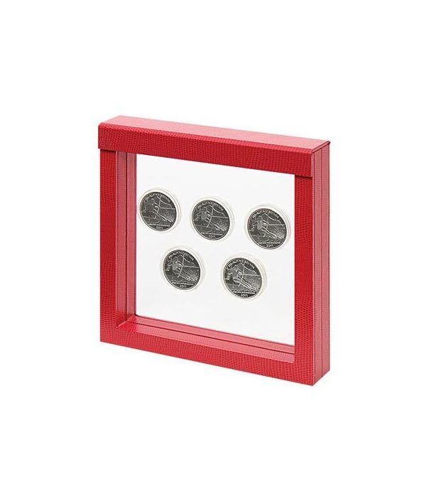 Lindner Marco para objetos NIMBUS 150x150 Diseño cocodrilo rojo.